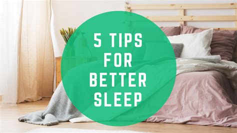 5 Tips For Better Sleep — Fitstyle By Shana