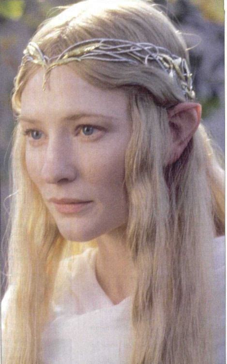 Galadriel Lord Of The Rings Middle Earth Elf Elf Queen White Hair