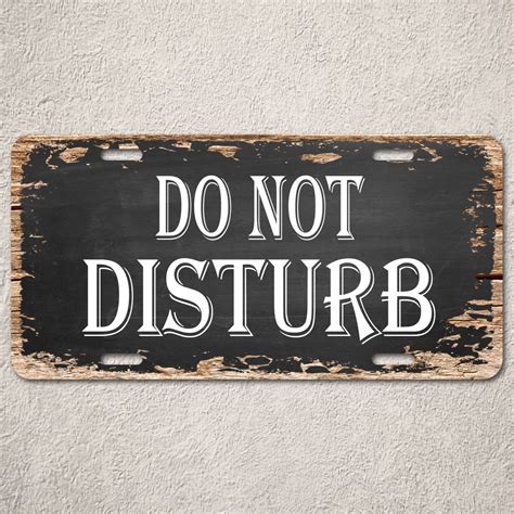 I do believe i had the do not disturb sign on the door. LP0233 Do Not Disturb Sign Vintage Wood Rust by Pinkicee ...