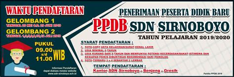 Pemerintah telah menerbitkan petunjuk teknis atau juknis ppdb tk sd smp sma smk (kemendikbud) tahun pelajaran 2021/202 2 dengan menerbitkan peraturan menteri pendidikan dan. Poster Ppdb Sd 2020 - desain spanduk kreatif