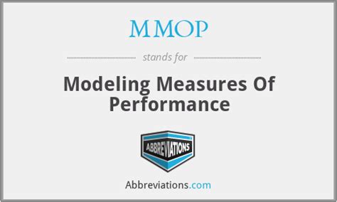 What Does Mmop Stand For