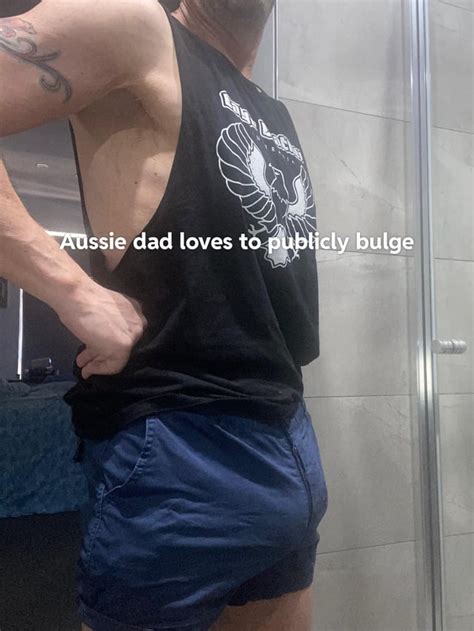 Aussie Dad With Big Bulge R Bulges