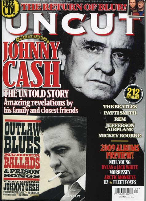 Uncut Magazine February 2009 Johnny Cash Zz Top Who Simon Garfunkel 2009 Magazine