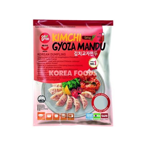 Kimchi Gyoza Mandu 540g Korea Foods