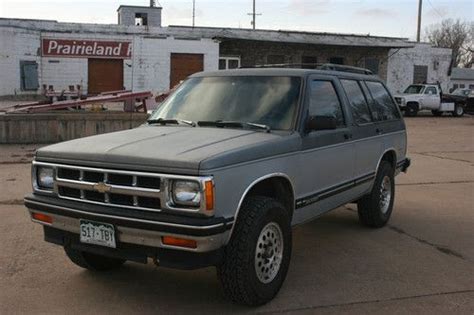 Find Used 1993 Chevrolet S10 Blazer Tahoe Lt Sport Utility 4 Door 43l