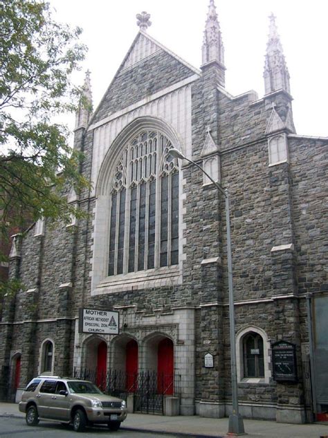 Mother African Methodist Episcopal Zion Church New York City 1796 •
