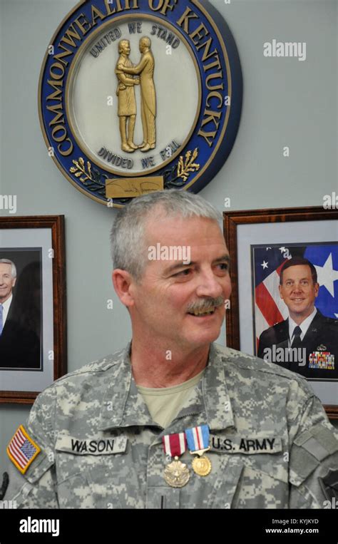 Us Military Awards Ceremony Stock Photo Alamy