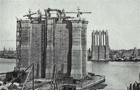 New York History Geschichte Brooklyn Bridge Vaults