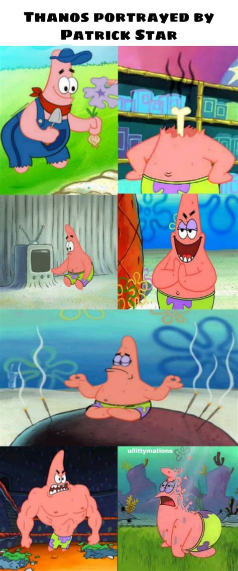 Patrick Star Has The Ability To Wield All 6 Stones