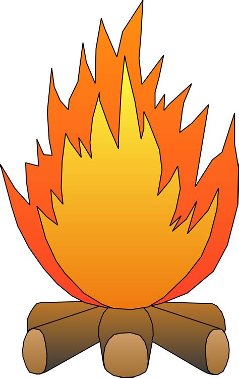 Clipart Of Fire Pit And Wilderness Clipart Fire Png Download