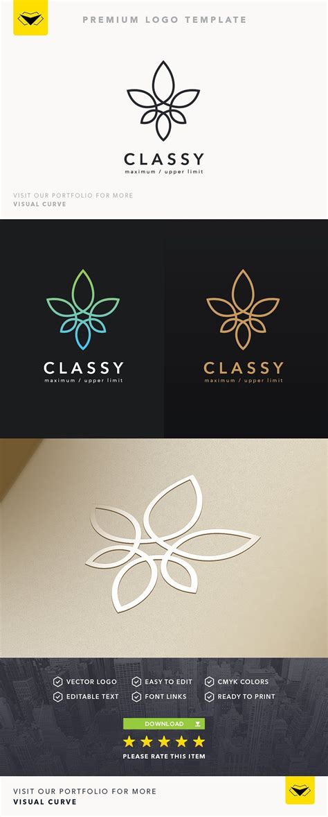 Classy Logo Classy Logos Natural Logo Professional Logo Design