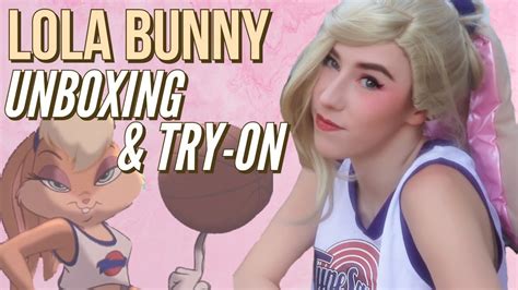 Lola Bunny Cosplay Unboxing Review Try On Youtube