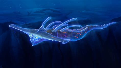 Subnautica Ghost Leviathan By Quvr On Deviantart