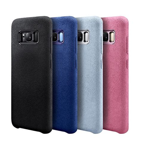 2018 Turn Fur Material Design Leather Suede Case For
