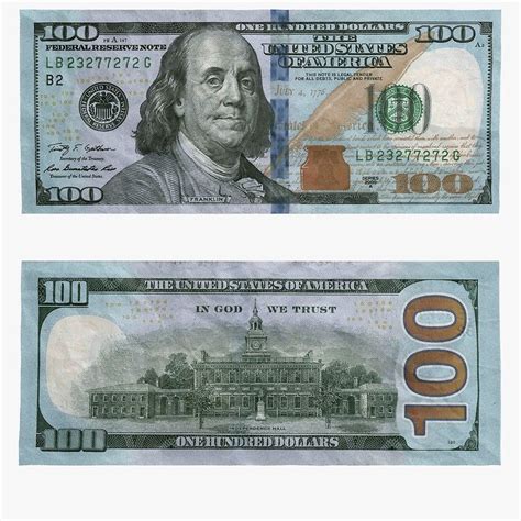 100 Dollar Bill Money Art Print 100 Dollar Bill Dollar Bill 100