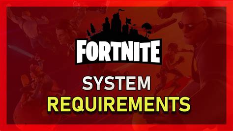 Fortnite Mac System Requirements Minimum And Recommended Youtube