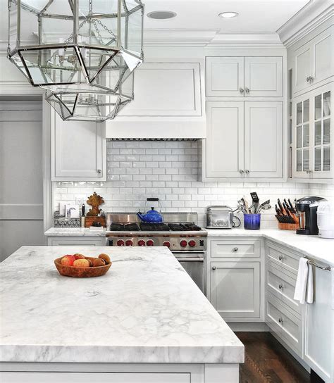 Try one of these 20 amazingly unique backsplash ideas instead, and this incredibly chic and unique kitchen utilizes concrete in both its countertops and backsplash, giving it a this stunning kitchen from dahlias and dimes feels cozy and inviting, with these blue and white. Dress Your Kitchen In Style With Some White Subway Tiles!