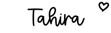 tahira name meaning origin variations and more
