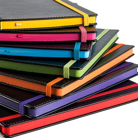 A5 Colour Contrast Pu Notebooks Paper Products Printed Note Pads