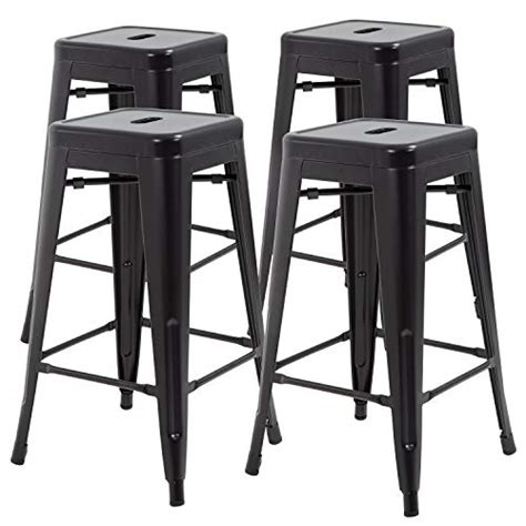 Shop for bar height patio chairs online at target. 30 Inches Metal Bar Stools Set of 4 Counter Height ...