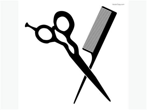 Hair haircut clip art free download. Library of free haircut vector freeuse library png files ...