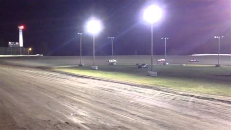 Salina Highbanks Speedway Celebrity Race Youtube