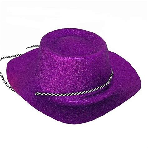 Purple Glitzy Western Cowboy Cowgirl Hat Shop Now