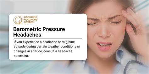 Barometric Pressure Headaches What You Should Know Advanced