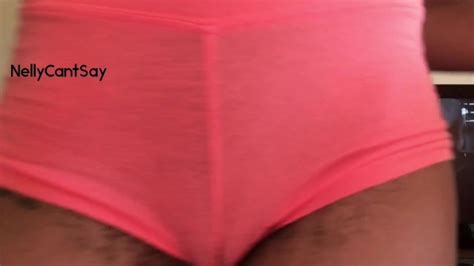 Sexy Black Girl With A Fat Pussy Shows Cameltoe While Twerking