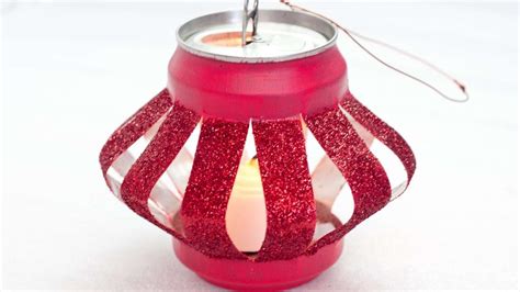 How To Make An Innovative Soda Can Lantern Diy Crafts