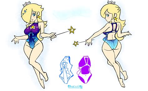 Aurora Swimsuit Rosalina Super Mario Know Your Meme