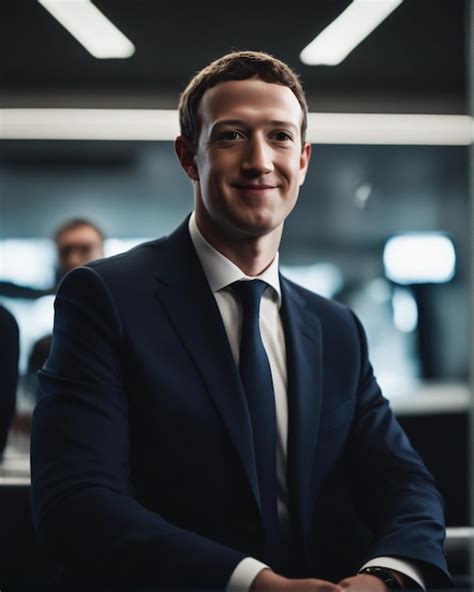 Premium Ai Image Mark Zuckerberg Picture Ceo Of Facebook Instagram