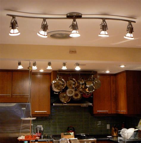 Stylish lighting in the kitchen is a must. Led Kitchen Ceiling Track Lighting | Home Lighting Design