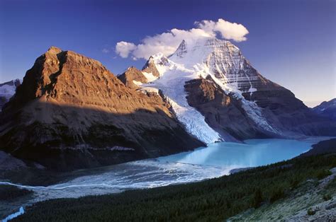 Mount Robson And Berg Lake Mount Robson Provincial Park British
