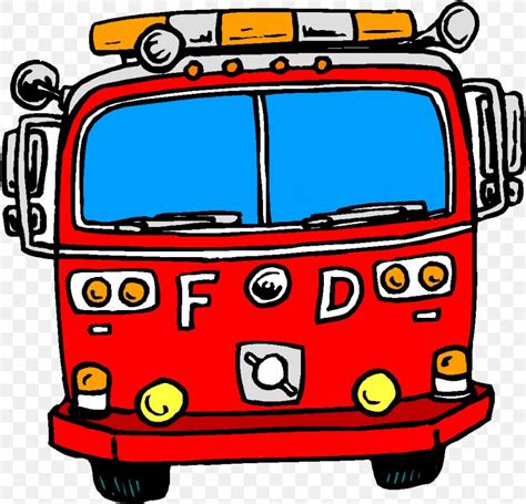 Car Fire Engine Firefighter Fire Department Clip Art Png
