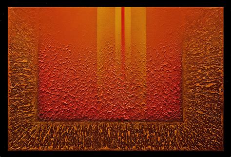 Radiant Textures Series 12 By Wolfgang Gersch Acrylic Painting