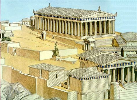le temple du Parthénon - Profs d'Histoire lycée Claude Lebois
