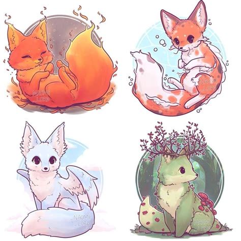 35 Latest Fox Cute Kawaii Animals Drawings Sarah Sidney Blogs