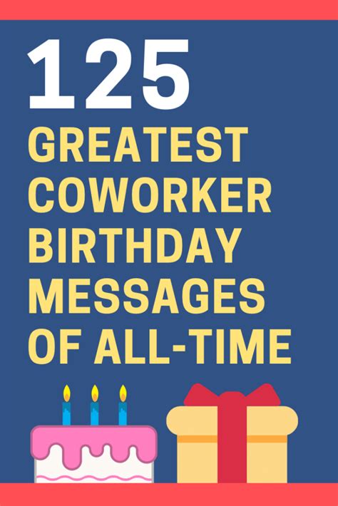125 Inspiring Birthday Wishes For A Coworker Or Colleague