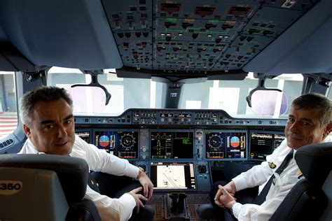 A Demonstration Flight Aboard The First Airbus A350 With Qatar Airways