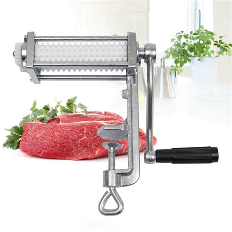 Tfcfl Kitchen Steak Meat Tenderizers Beef Flatten Tool Hand Crank