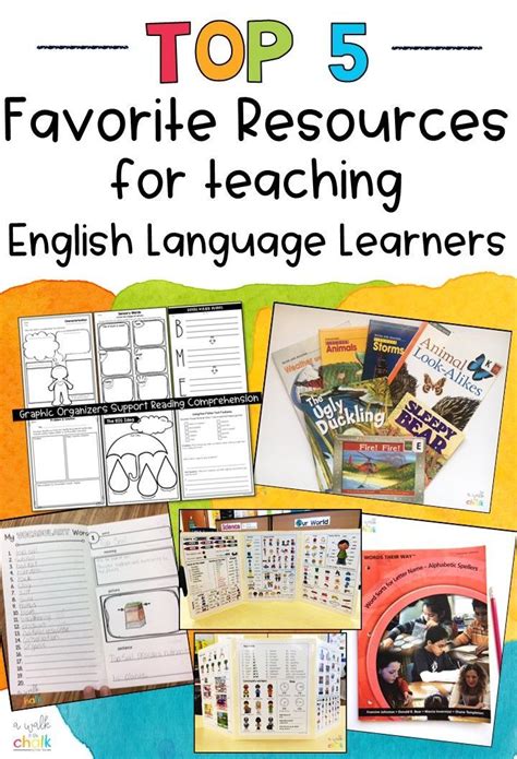 Favorite Resources For Teaching English Language Learners Teaching