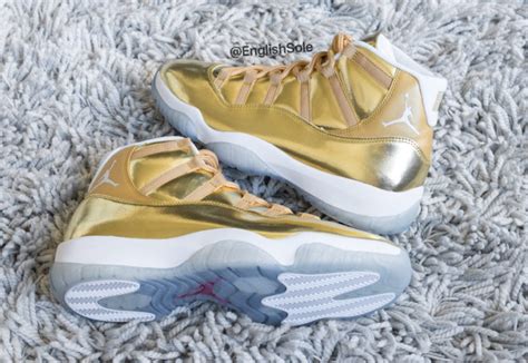 Air Jordan 11 Ovo Gold Sample Sneaker Bar Detroit