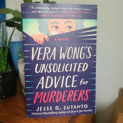 vera wong s unsolicited advice for murderers by jesse q sutanto paperback pangobooks