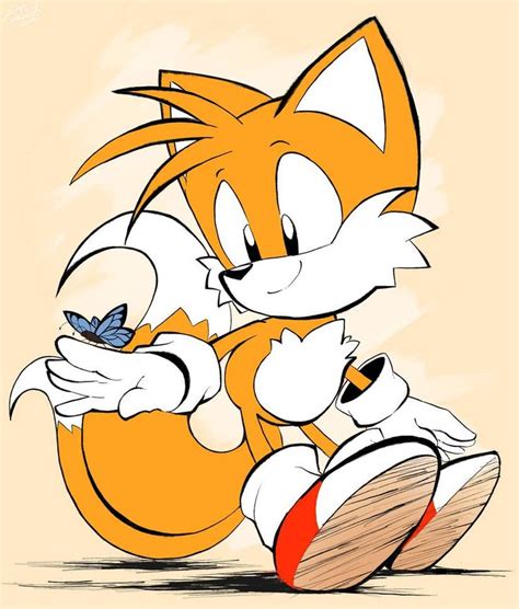 Tails By Kaleido Art On Deviantart Sonic Sonic Fan Characters Sonic Art