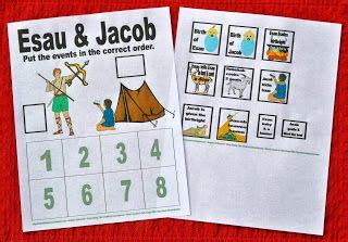 We chose to divide this lesson into two separate binder the first binder project emphasizes that, although they were twins, jacob and esau had very little in ﻿our activity was inspired by the game feed the kitty by gamewright (see the picture below courtesy of. Pin on Bible Activities