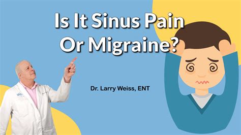 Sinus Headache Or Atypical Migraine Weiss Ent