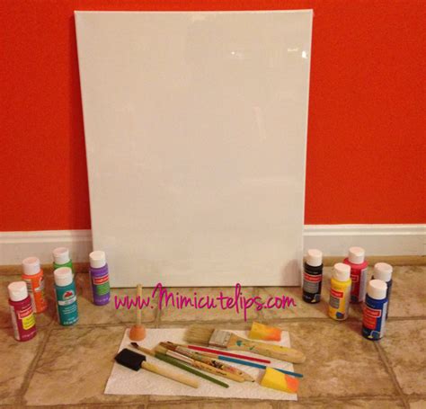 Easy DIY Canvas Wall Art Tutorials