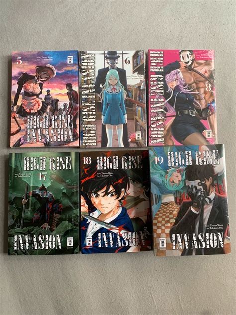 1auflage High Rise Invasion Mangas Neu Ovp Manga Anime Animes In