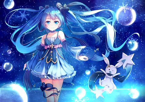Girl Singer Hatsune Miku Vocaloid Anime Wallpapers And